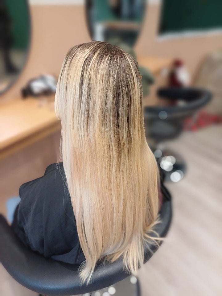 Vorher — Kaltblond